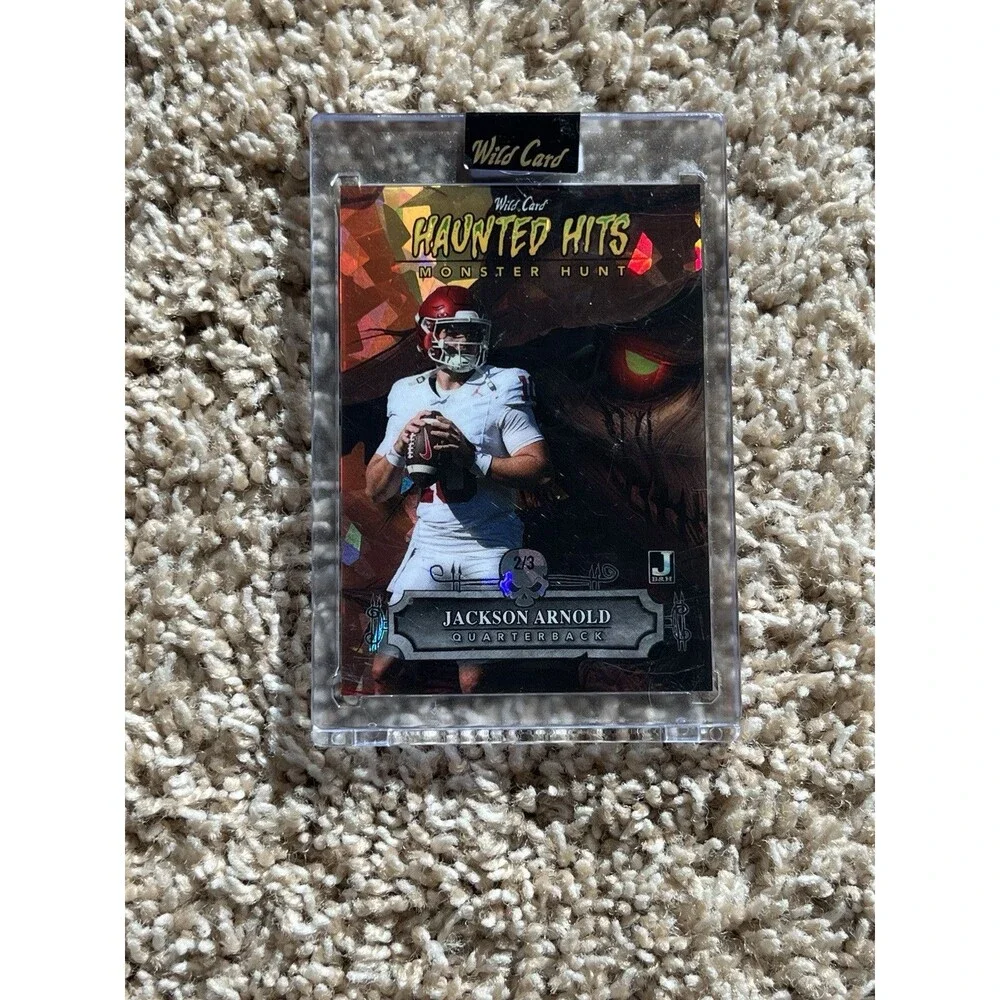 Jackson Arnold 2024 Wild Card Haunted Hits Monster Hunt 2/3 Scarecrow